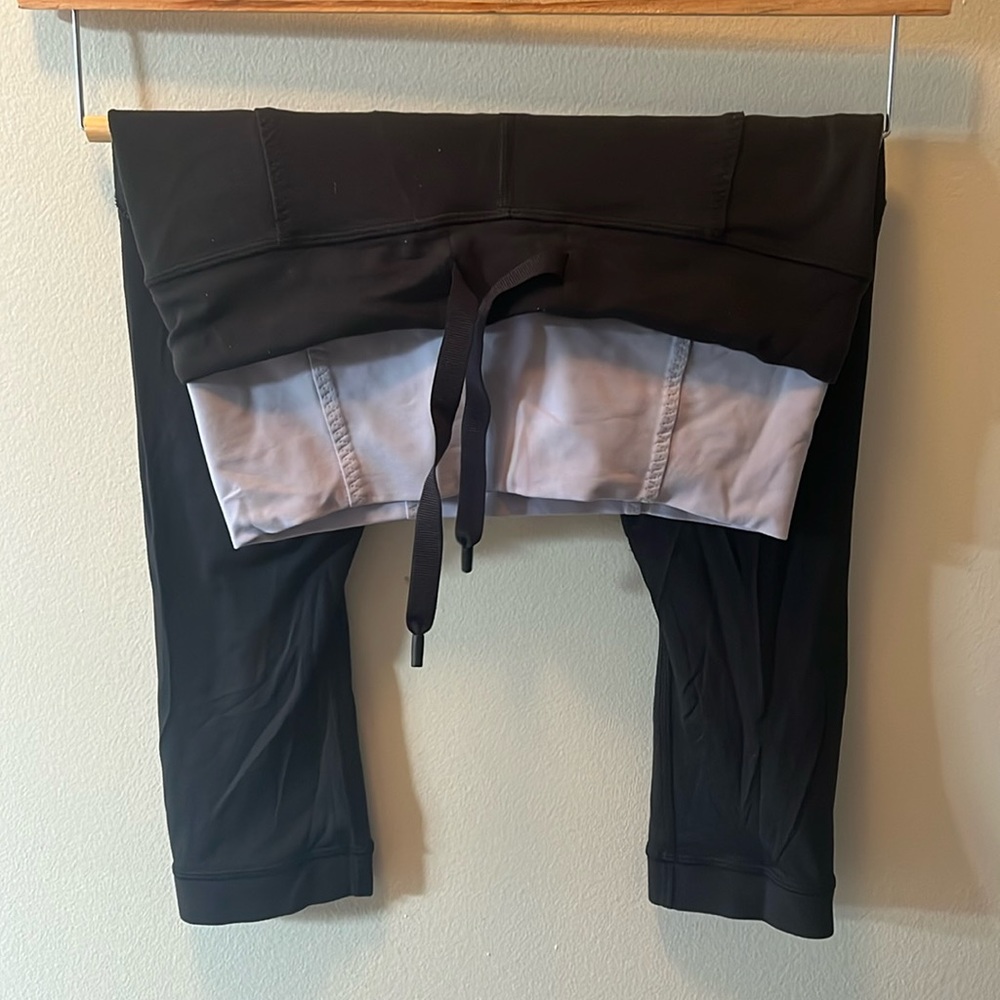 Cropped lululemon high waisted legging